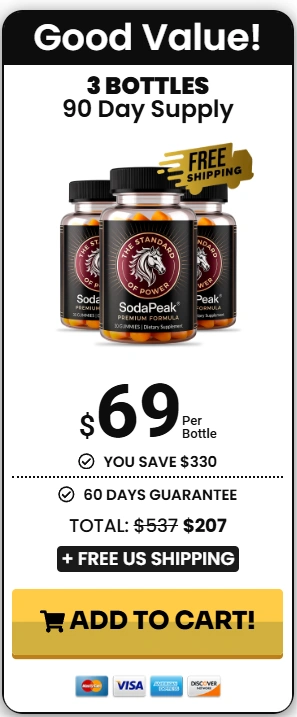 SodaPeak - 3 Bottle